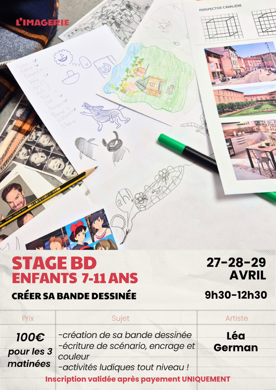 Stage BD enfants 7-11 ans