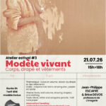 Atelier modèle vivant : Corps, drapés et vêtements