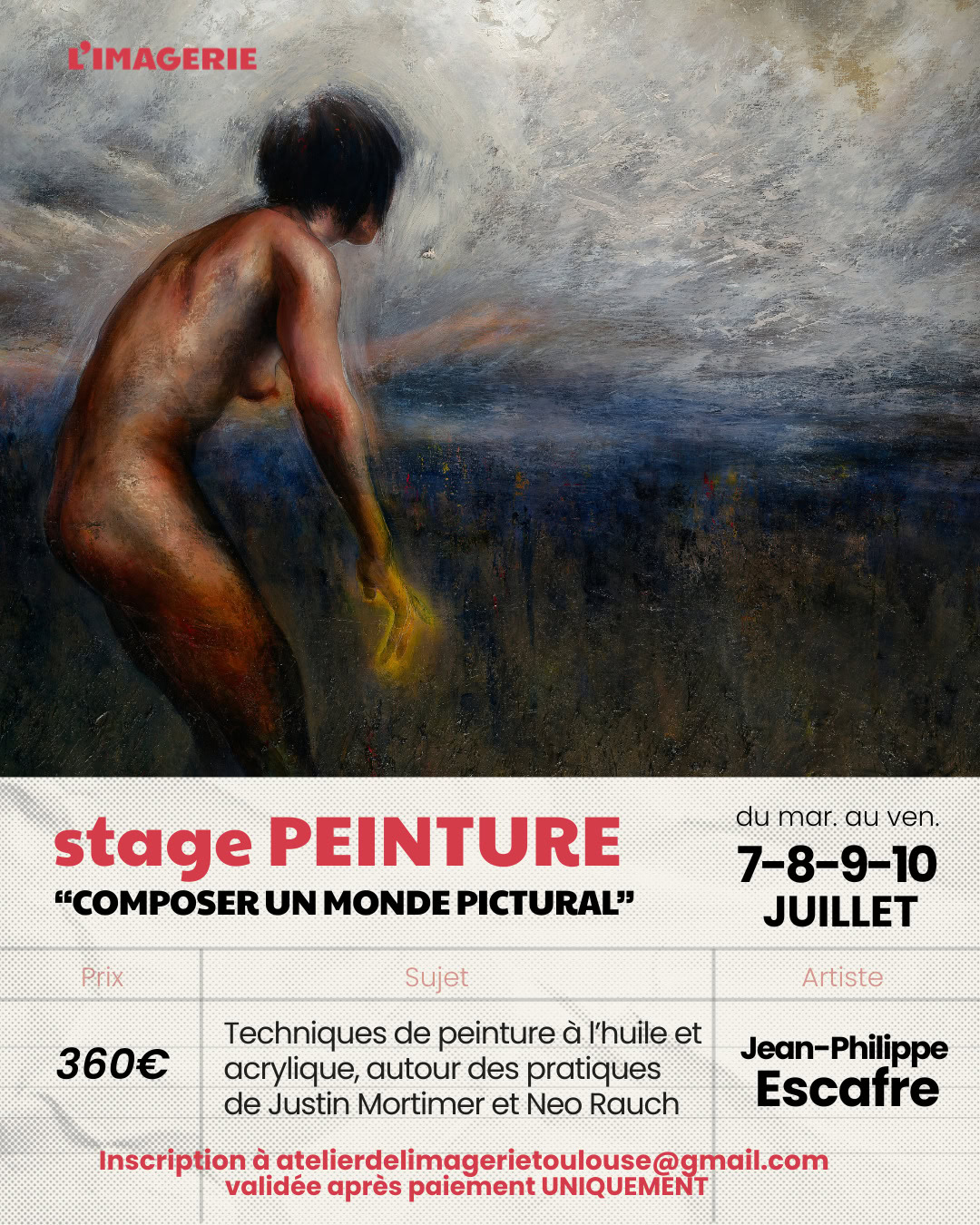 Stage Peinture : Composer un monde pictural